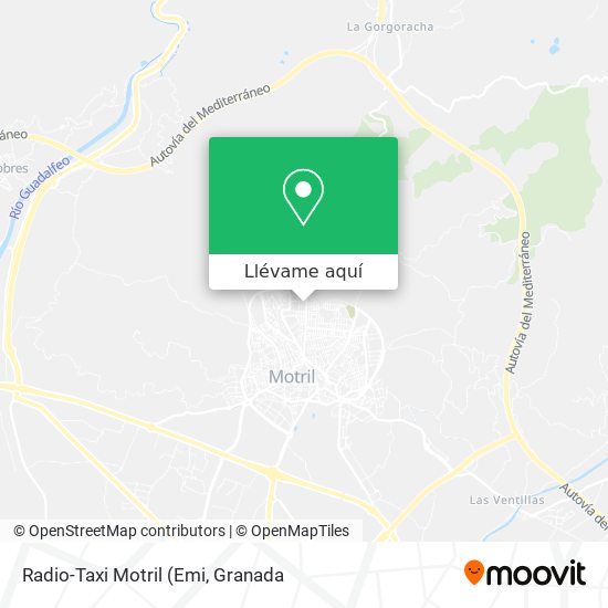 Mapa Radio-Taxi Motril