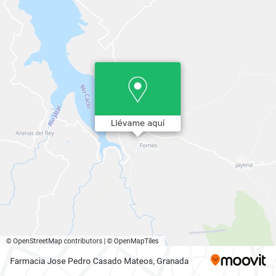 Mapa Farmacia Jose Pedro Casado Mateos