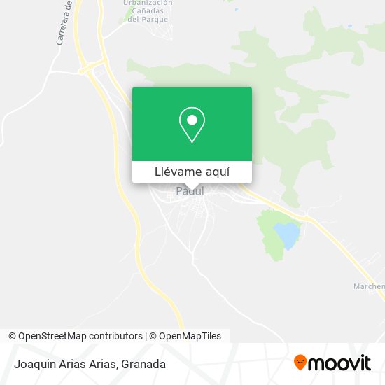 Mapa Joaquin Arias Arias