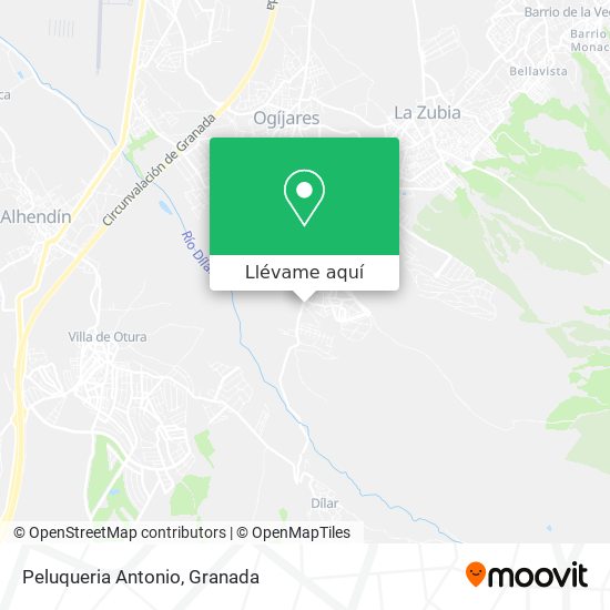 Mapa Peluqueria Antonio