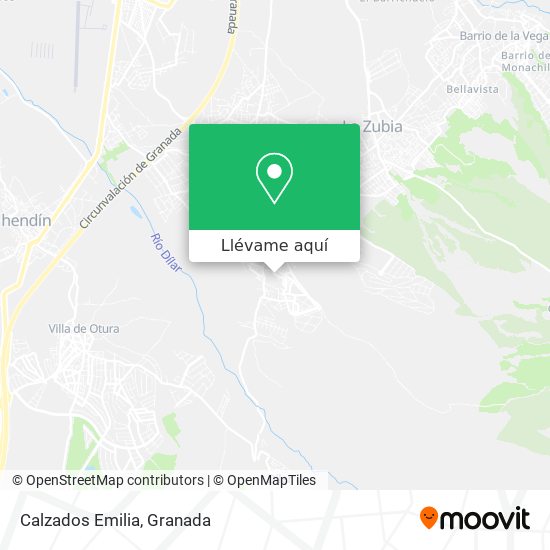 Mapa Calzados Emilia