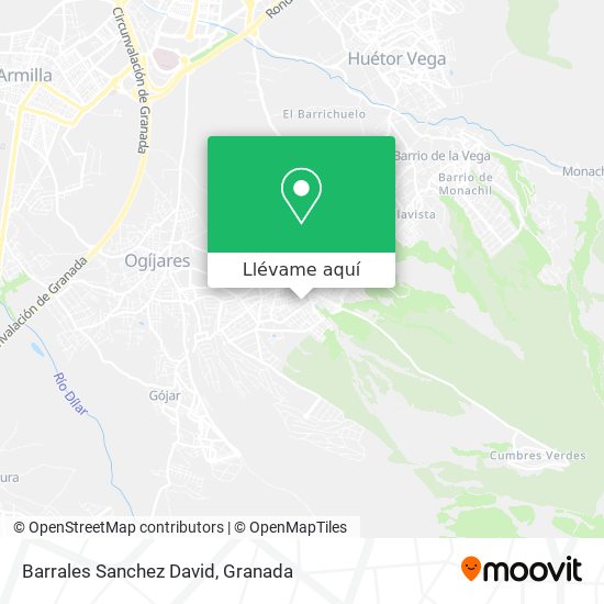 Mapa Barrales Sanchez David
