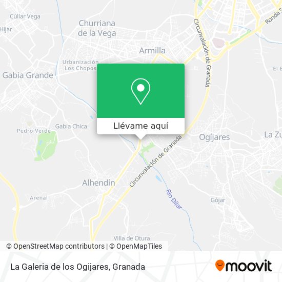 Mapa La Galeria de los Ogijares