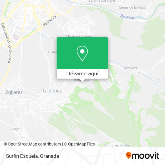Mapa Surfin Escuela