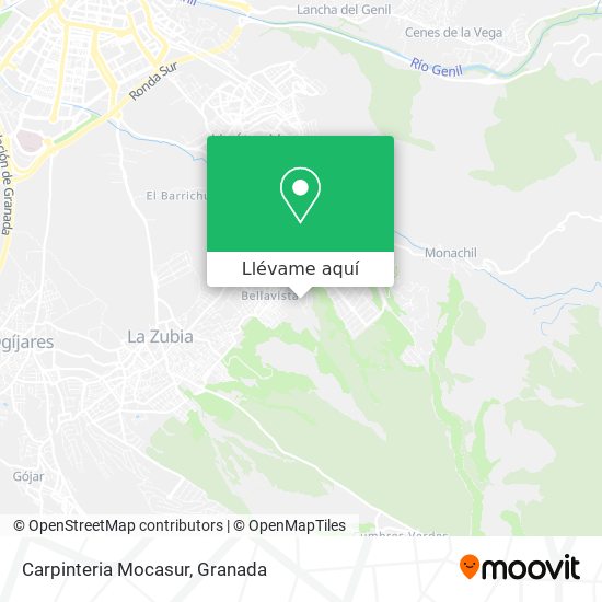 Mapa Carpinteria Mocasur