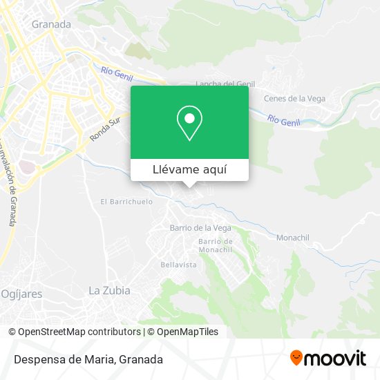 Mapa Despensa de Maria