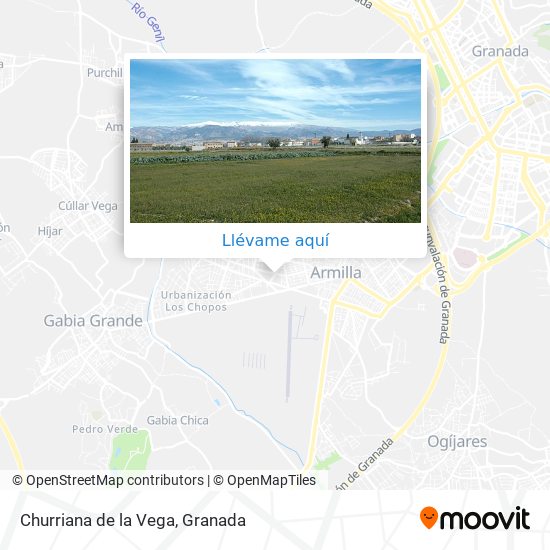 Mapa Churriana de la Vega
