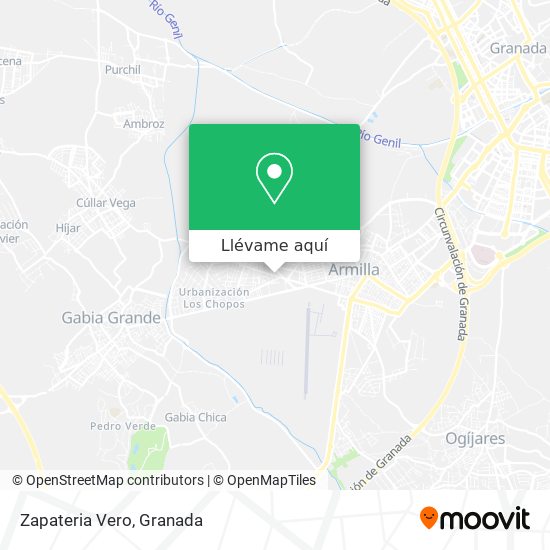 Mapa Zapateria Vero