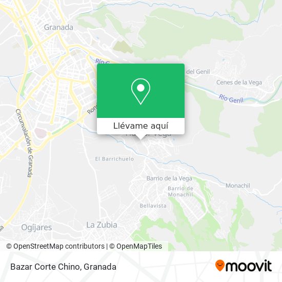Mapa Bazar Corte Chino