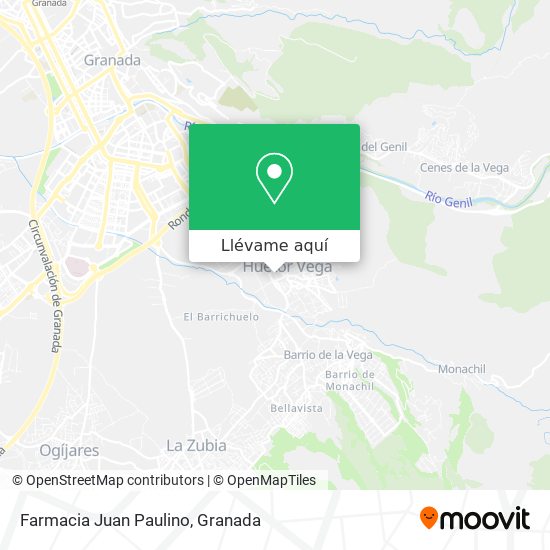 Mapa Farmacia Juan Paulino