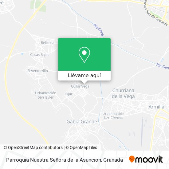 Mapa Parroquia Nuestra Señora de la Asuncion