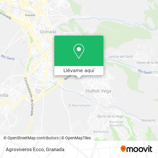 Mapa Agroviveros Ecco