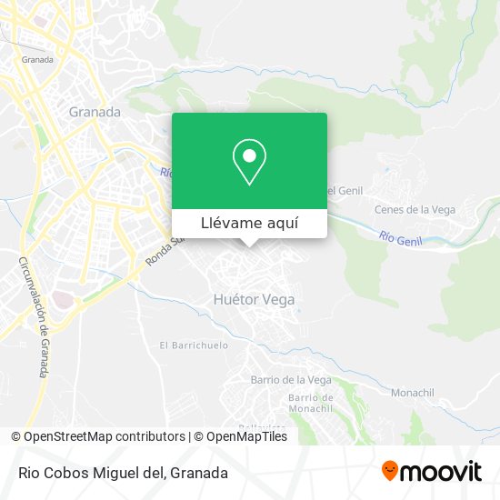 Mapa Rio Cobos Miguel del