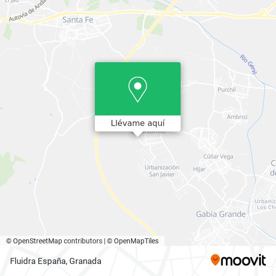 Mapa Fluidra España