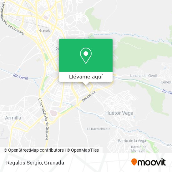 Mapa Regalos Sergio