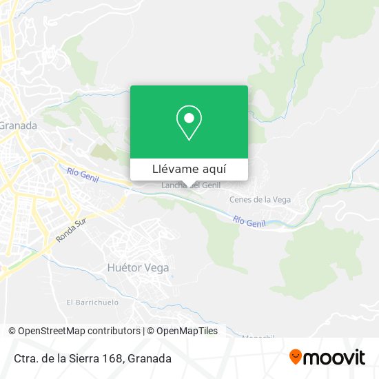 Mapa Ctra. de la Sierra 168