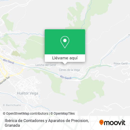 Mapa Ibérica de Contadores y Aparatos de Precision