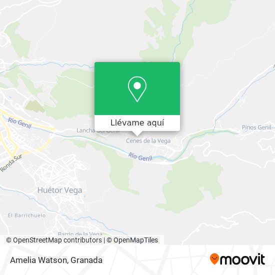 Mapa Amelia Watson