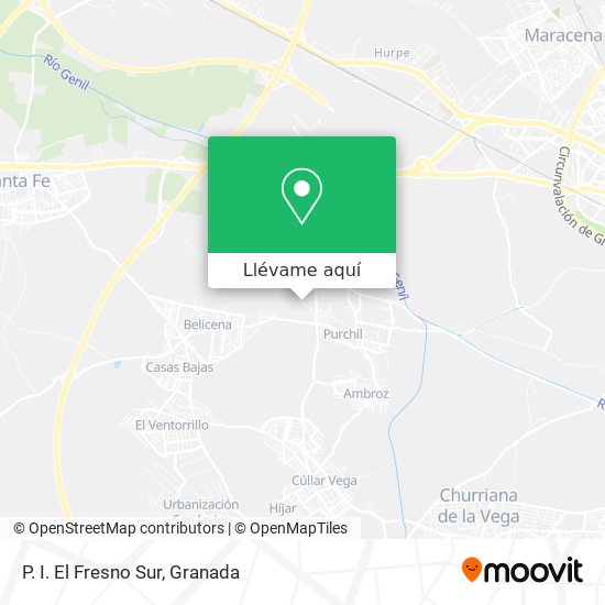 Mapa P. I. El Fresno Sur