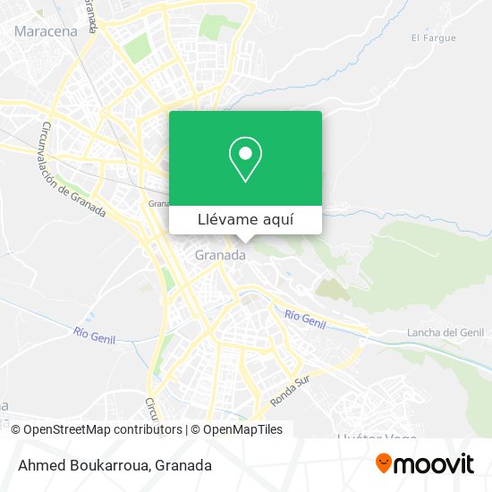 Mapa Ahmed Boukarroua