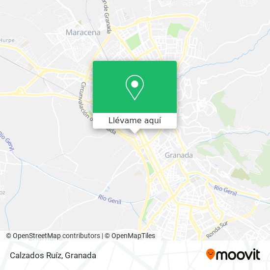 Mapa Calzados Ruíz