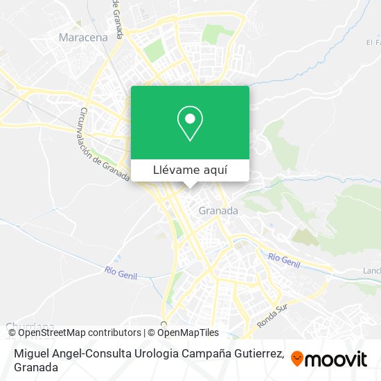 Mapa Miguel Angel-Consulta Urologia Campaña Gutierrez