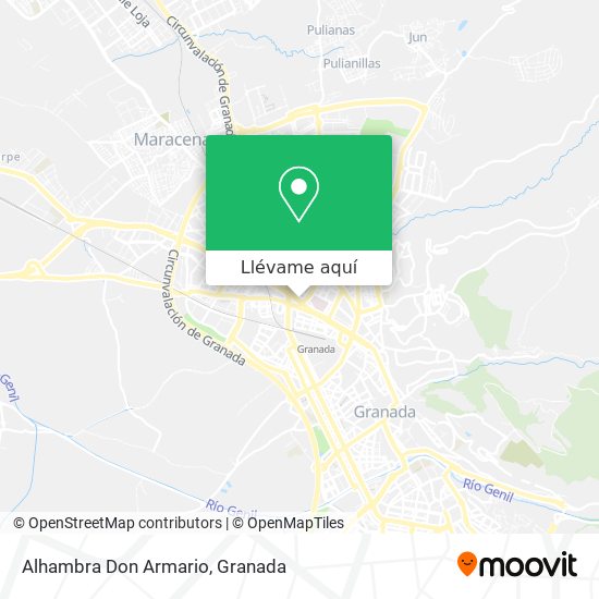 Mapa Alhambra Don Armario
