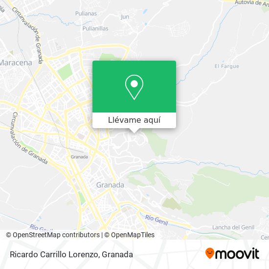 Mapa Ricardo Carrillo Lorenzo