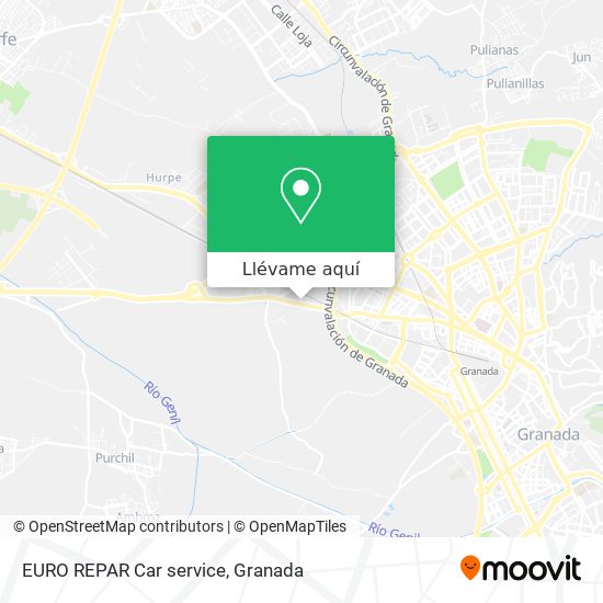 Mapa EURO REPAR Car service