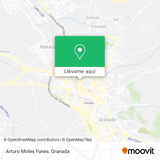 Mapa Arturo Moles Funes