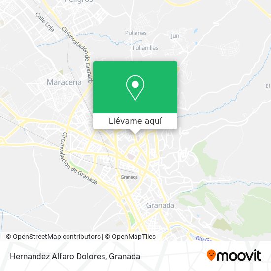 Mapa Hernandez Alfaro Dolores