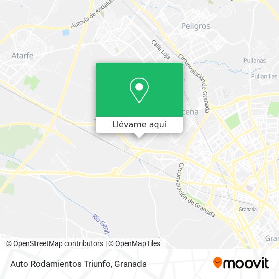 Mapa Auto Rodamientos Triunfo