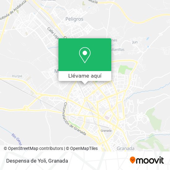 Mapa Despensa de Yoli