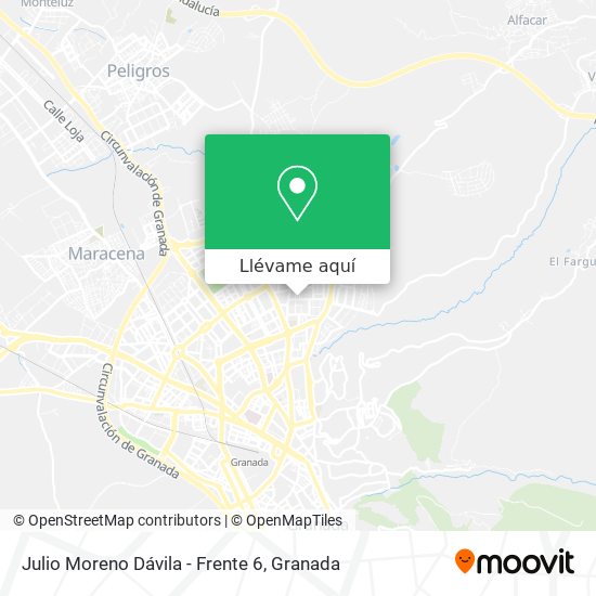 Mapa Julio Moreno Dávila - Frente 6