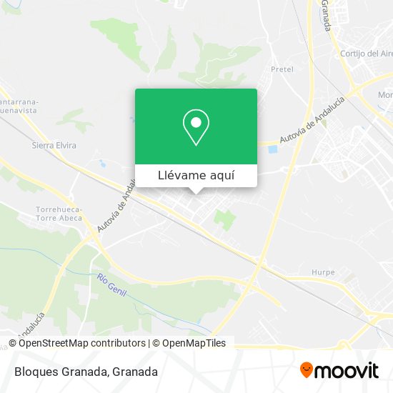 Mapa Bloques Granada