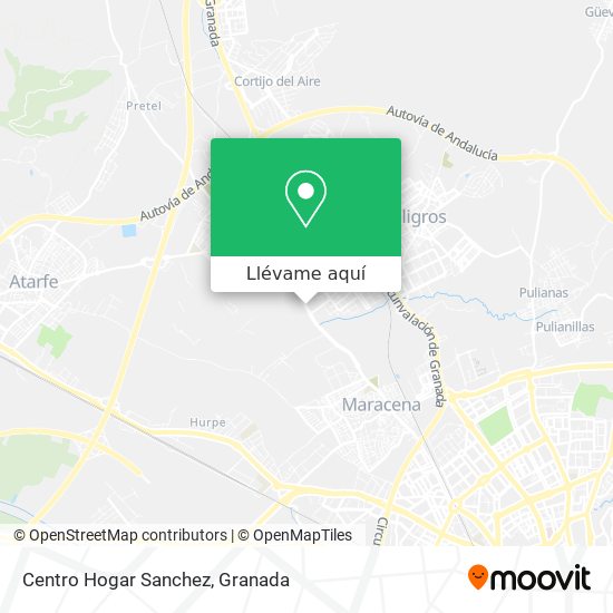 Mapa Centro Hogar Sanchez