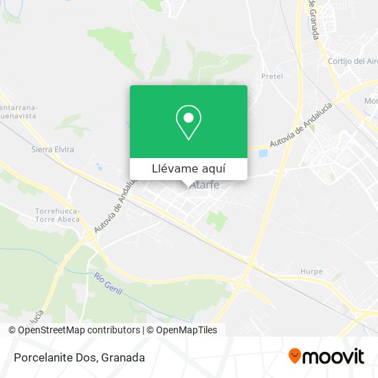 Mapa Porcelanite Dos