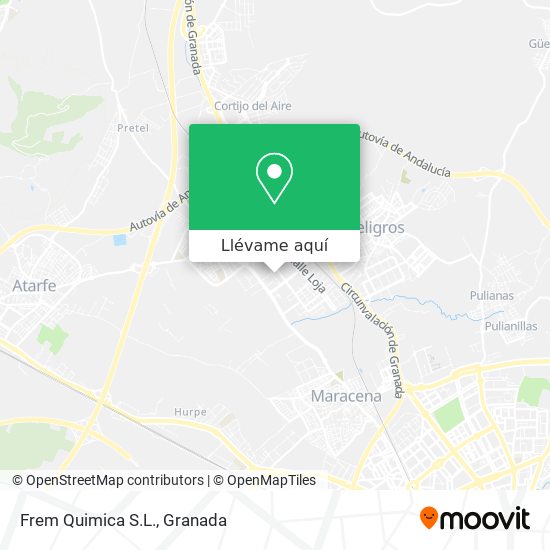 Mapa Frem Quimica S.L.