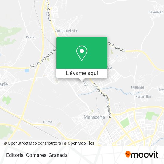Mapa Editorial Comares