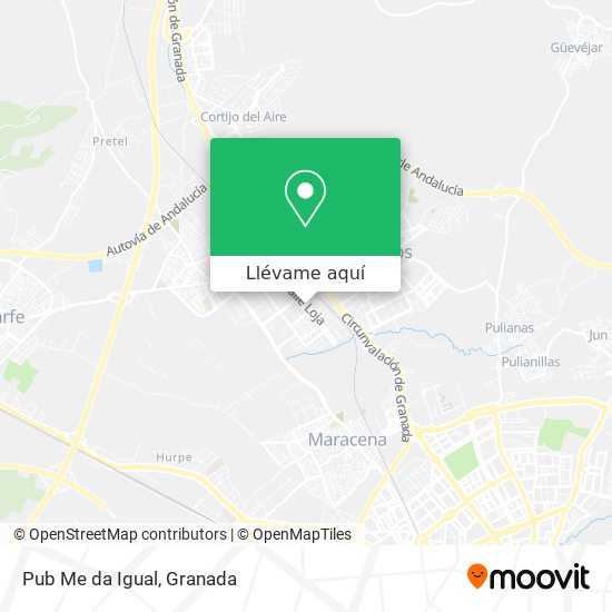 Mapa Pub Me da Igual