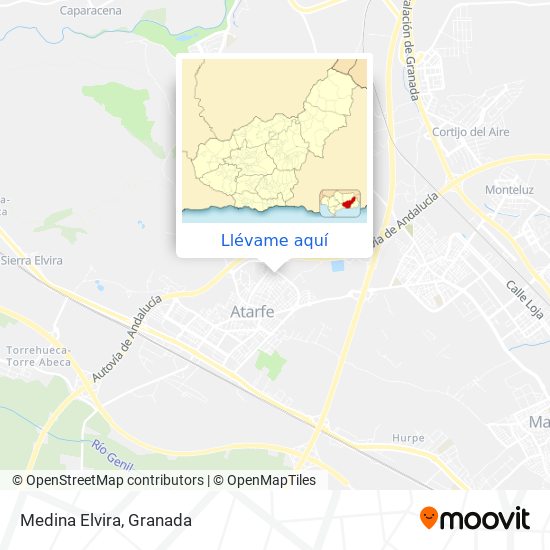 Mapa Medina Elvira