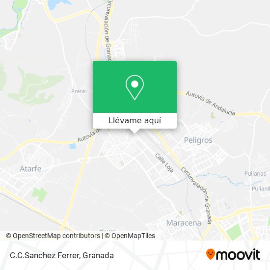 Mapa C.C.Sanchez Ferrer