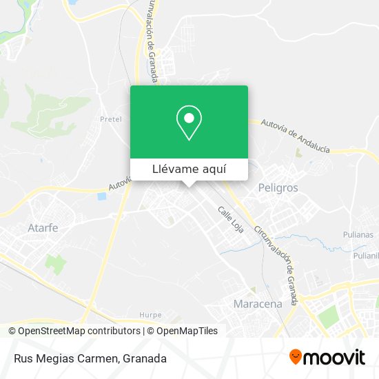 Mapa Rus Megias Carmen