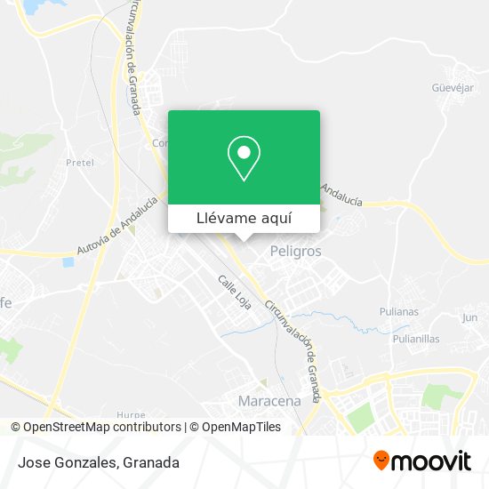Mapa Jose Gonzales