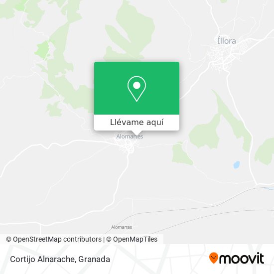Mapa Cortijo Alnarache
