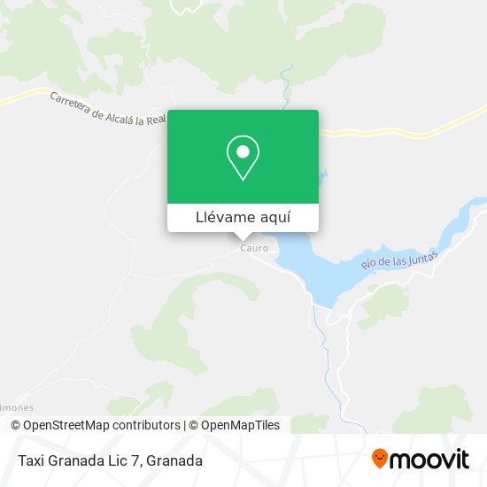 Mapa Taxi Granada Lic 7