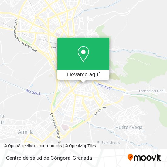 Mapa Centro de salud de Góngora