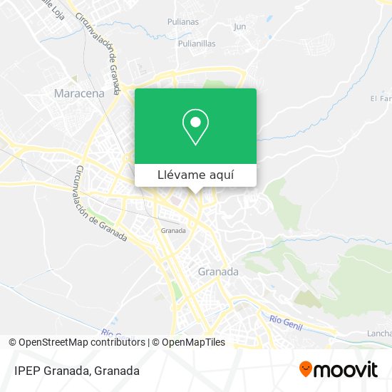 Mapa IPEP Granada