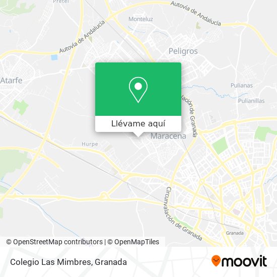 Mapa Colegio Las Mimbres