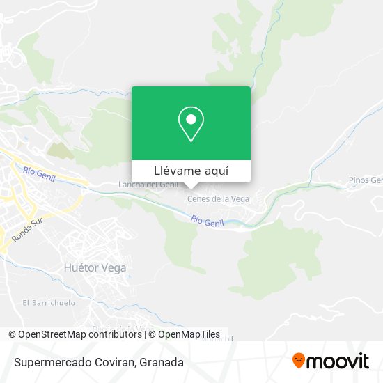 Mapa Supermercado Coviran